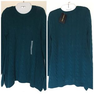 Jeanne Pierre Women’s Crew Neck Pullover Sweater